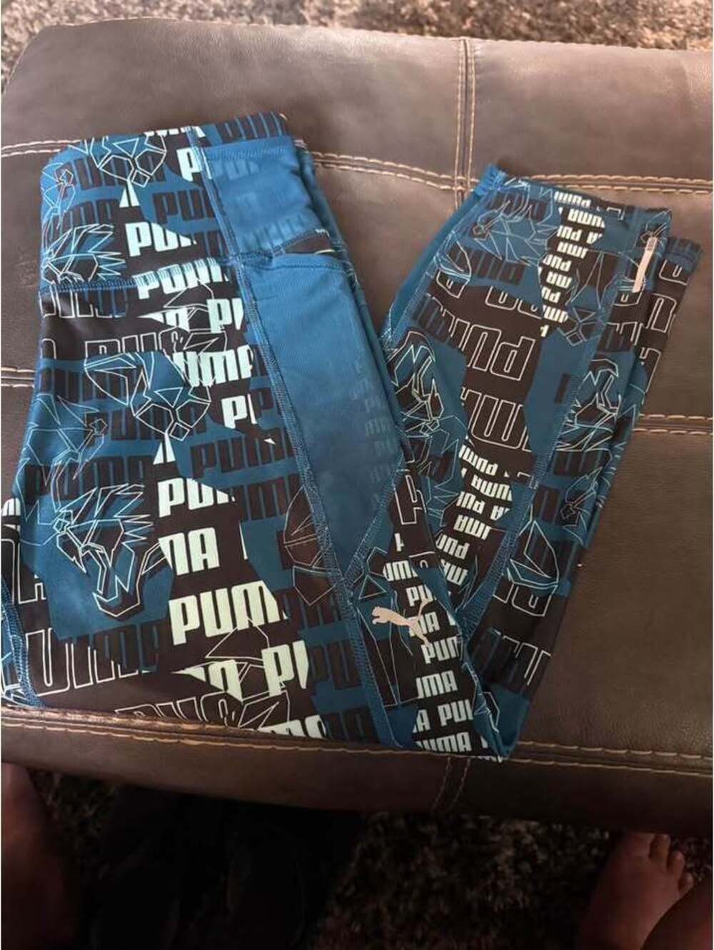 NWT Puma Drysell large women’s knee yoga pants workout